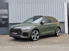 Audi Q5 - 55 TFSI e S-Line 367 Pk Pano Luchtvering Memory Leder Trekhaak Oled Matrix ACC 21 Inch