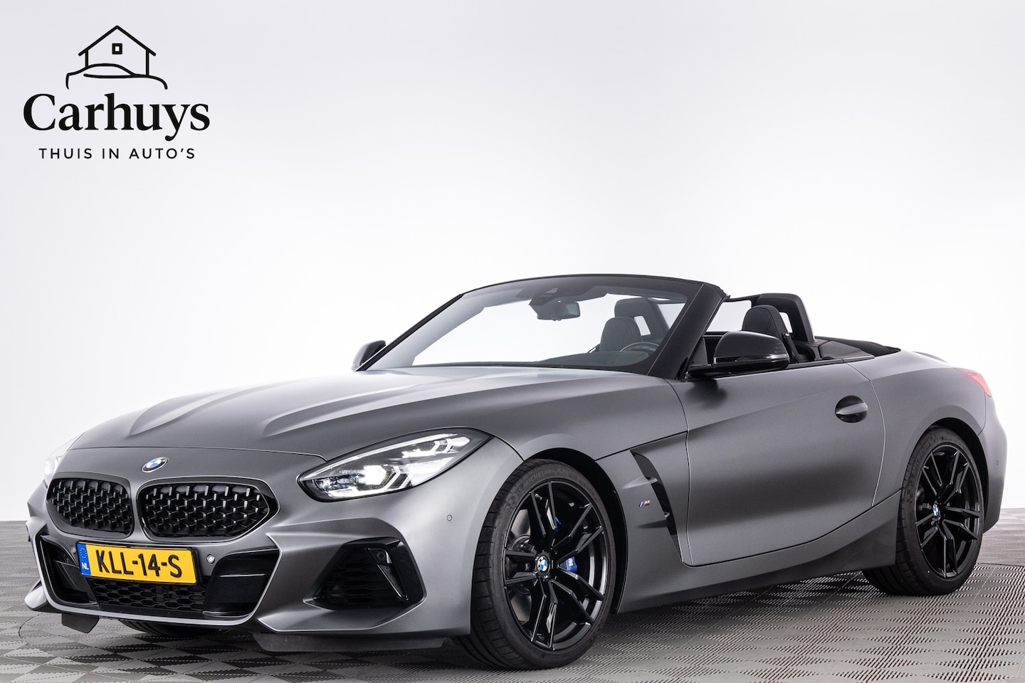 BMW Z4 Roadster - M40i High Executive M-Sport Frozen Grey|HUD|H&K|Keyless|M sportstoelen|Comfort Acces|Adapt - AutoWereld.nl