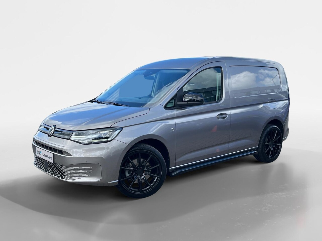Volkswagen Caddy Cargo - 2.0 TDI Style L1H1 122 pk Automaat | LM Velgen zwart | Sidebars | Lederen bekleding | Stoe - AutoWereld.nl