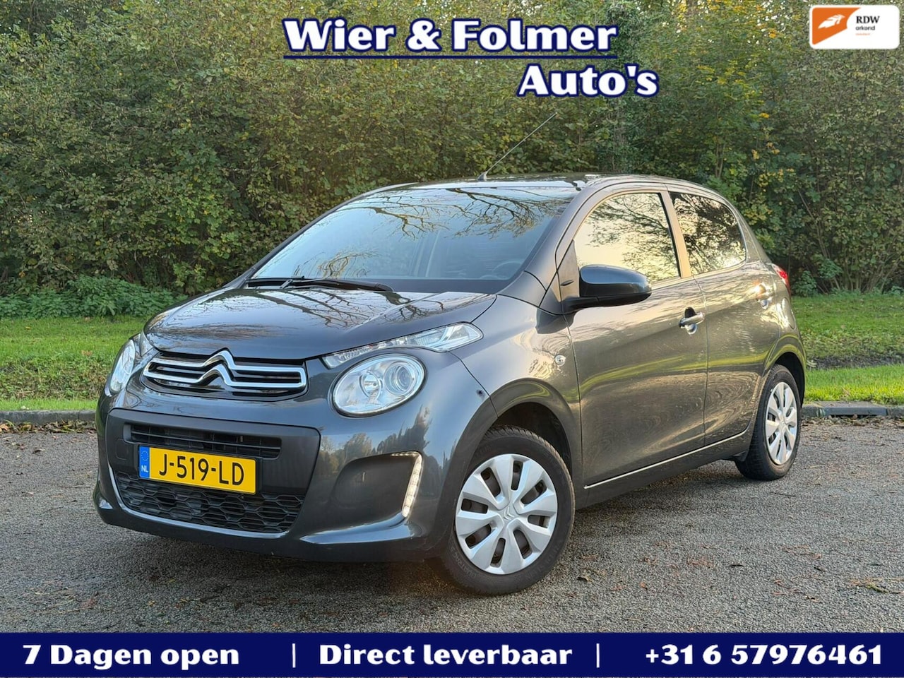 Citroën C1 - 1.0VTi Shine | Carplay | Parkeersensoren | Nap! - AutoWereld.nl