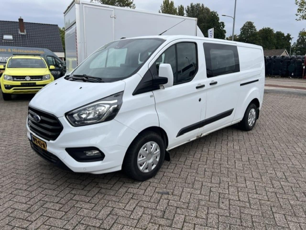 Ford Transit Custom - 300 2.0 TDCI 96KW L2H1 DC LANG AIRCO KLIMA EURO6 - AutoWereld.nl