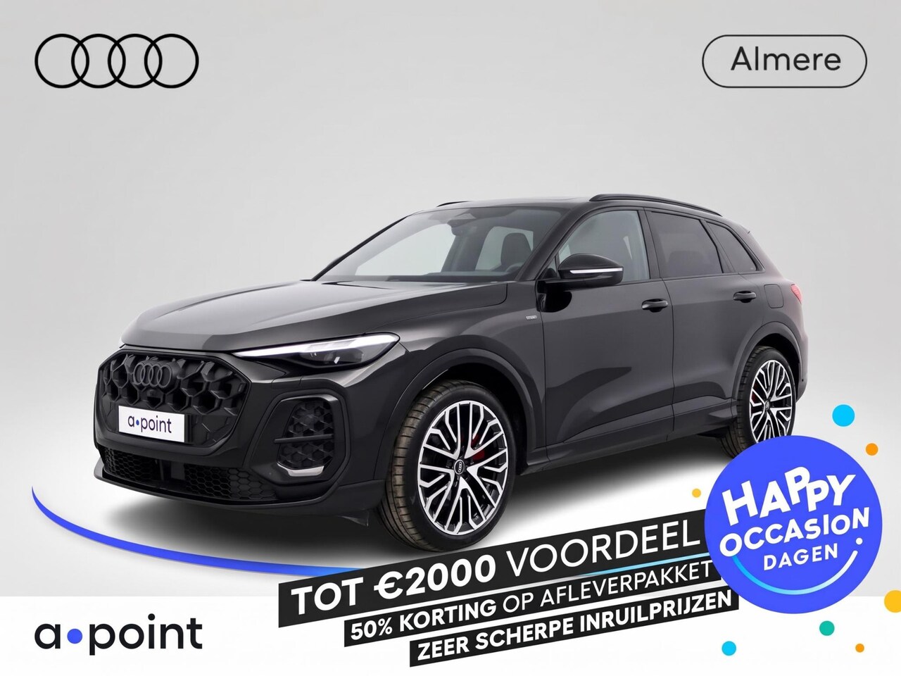 Audi Q5 - 2.0 TFSI e-hybrid quattro S edition Competition 367PK | Panorama dak | Luchtvering | Memor - AutoWereld.nl