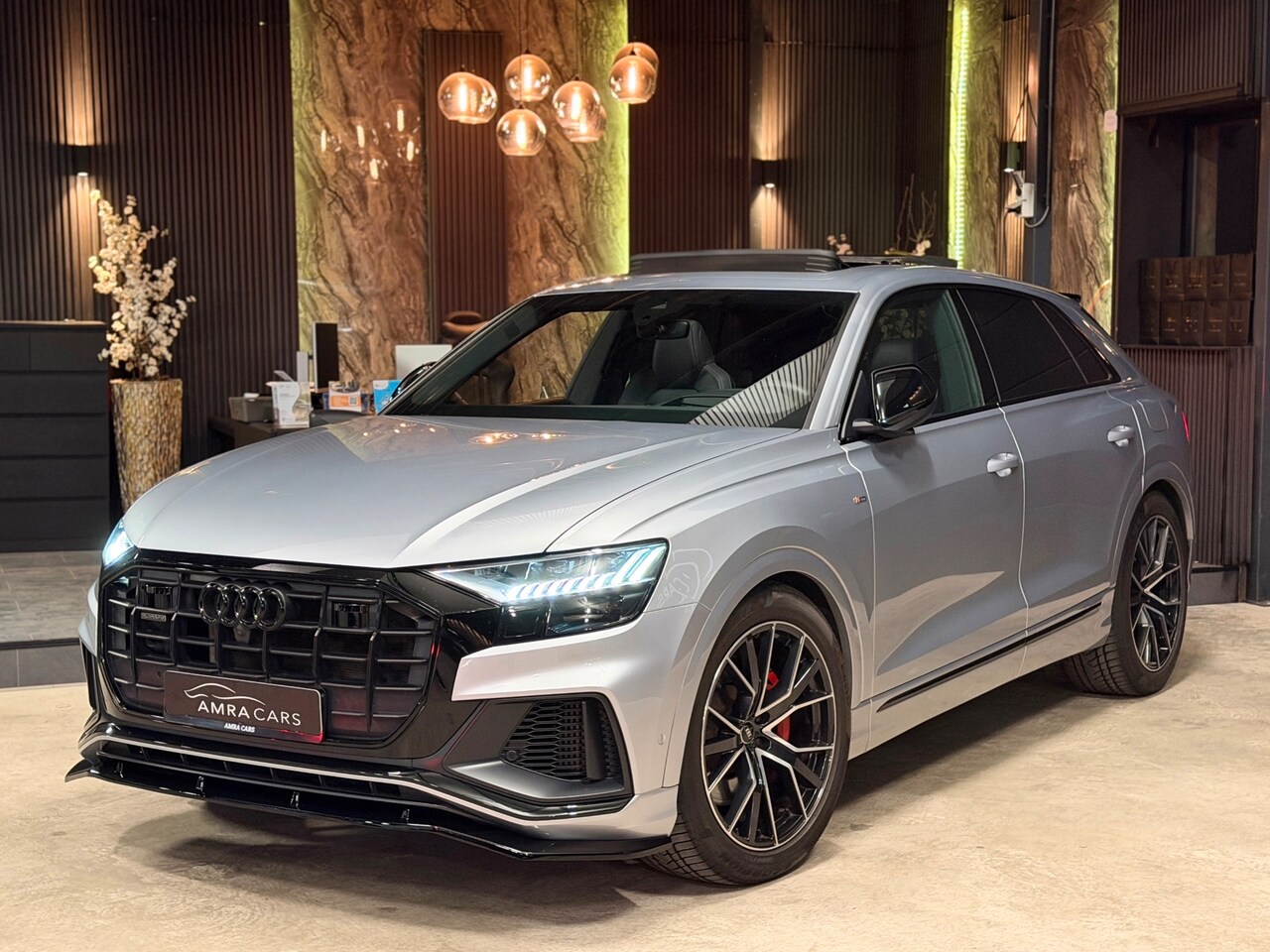 Audi Q8 - 60 TFSI E Competition 462PK|3X S-Line|PANO|LASER|FULL OPTIONS! - AutoWereld.nl