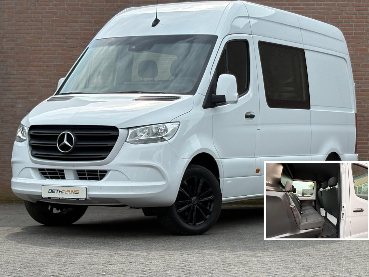 Mercedes-Benz Sprinter - 316CDI 164PK L2H2 Dubbelcabine / 7G-Tronic / EURO6 - AutoWereld.nl
