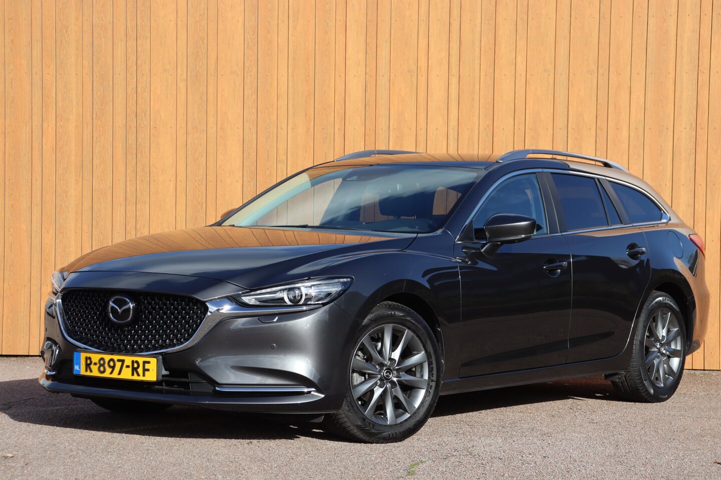 Mazda 6 Sportbreak - 2.0 SkyActiv-G 165 Business Org.NL leer+el+mem+vw+vent. camera stuurverw. - AutoWereld.nl