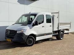 Mercedes-Benz Sprinter - 514 2.2 CDI Automaat Open Laadbak Dubbele Cabine 7 Stoelen 3.5t Trekhaak Cruise Control MB