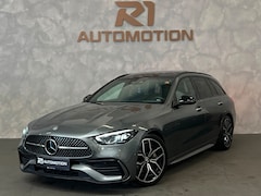 Mercedes-Benz C-klasse Estate - 300 4MATIC AMG Line|FULL|360° CAMERA|PANO|KEYLESS|LEDER|ELEKTR STOELEN|STOELVERW|SFEER|BUR