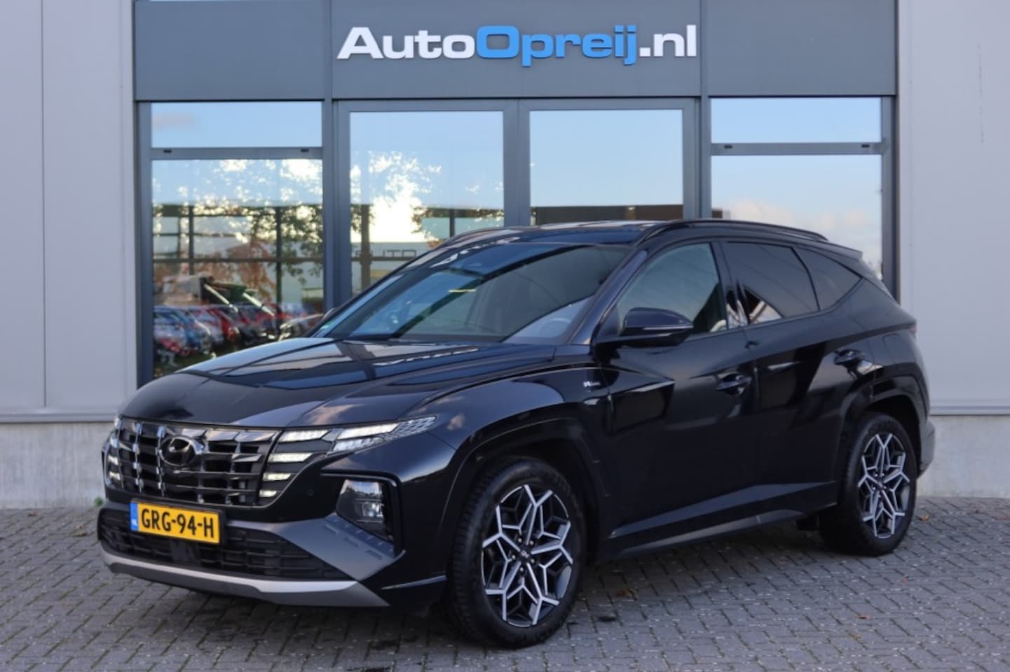 Hyundai Tucson - 1.6 T-GDI N Line Clima, NAVI, Stoelverwarming v+a, Trekhaak afnb. - AutoWereld.nl