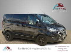 Ford Transit Custom - 2.0 TDCi 130PK Dubbel cabine LIMITED / Leder / Carplay / Dubbele schuifdeur / Dealeronderh