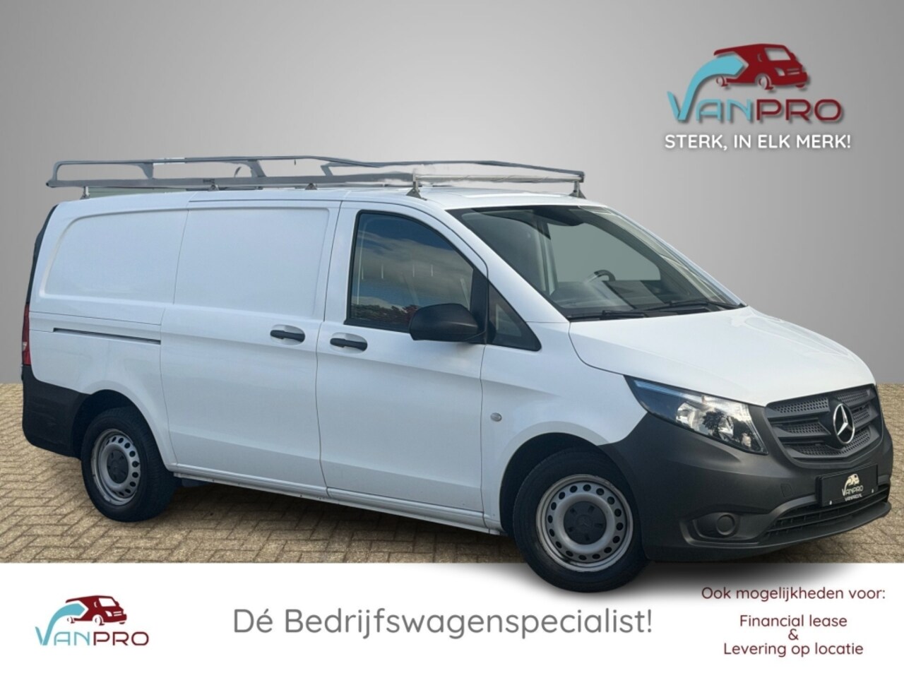 Mercedes-Benz Vito - 114 CDI 136PK L2H1 / 1e eigenaar / Cruise / Trekhaak / Imperiaal / Airco - AutoWereld.nl