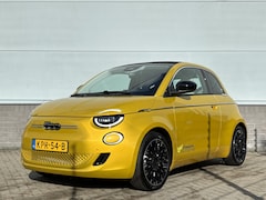 Fiat 500 - Cabrio La Prima 42 kWh | Parkeersensoren Voor & Achter | Stoelverwarming | Navigatie | App