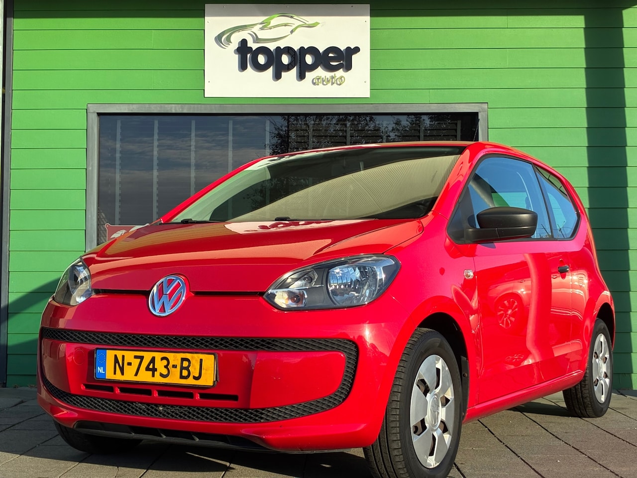 Volkswagen Up! - 1.0 high up!|Airco|Elektr.ramen|Nieuwe APK|Goed Onderhouden| - AutoWereld.nl