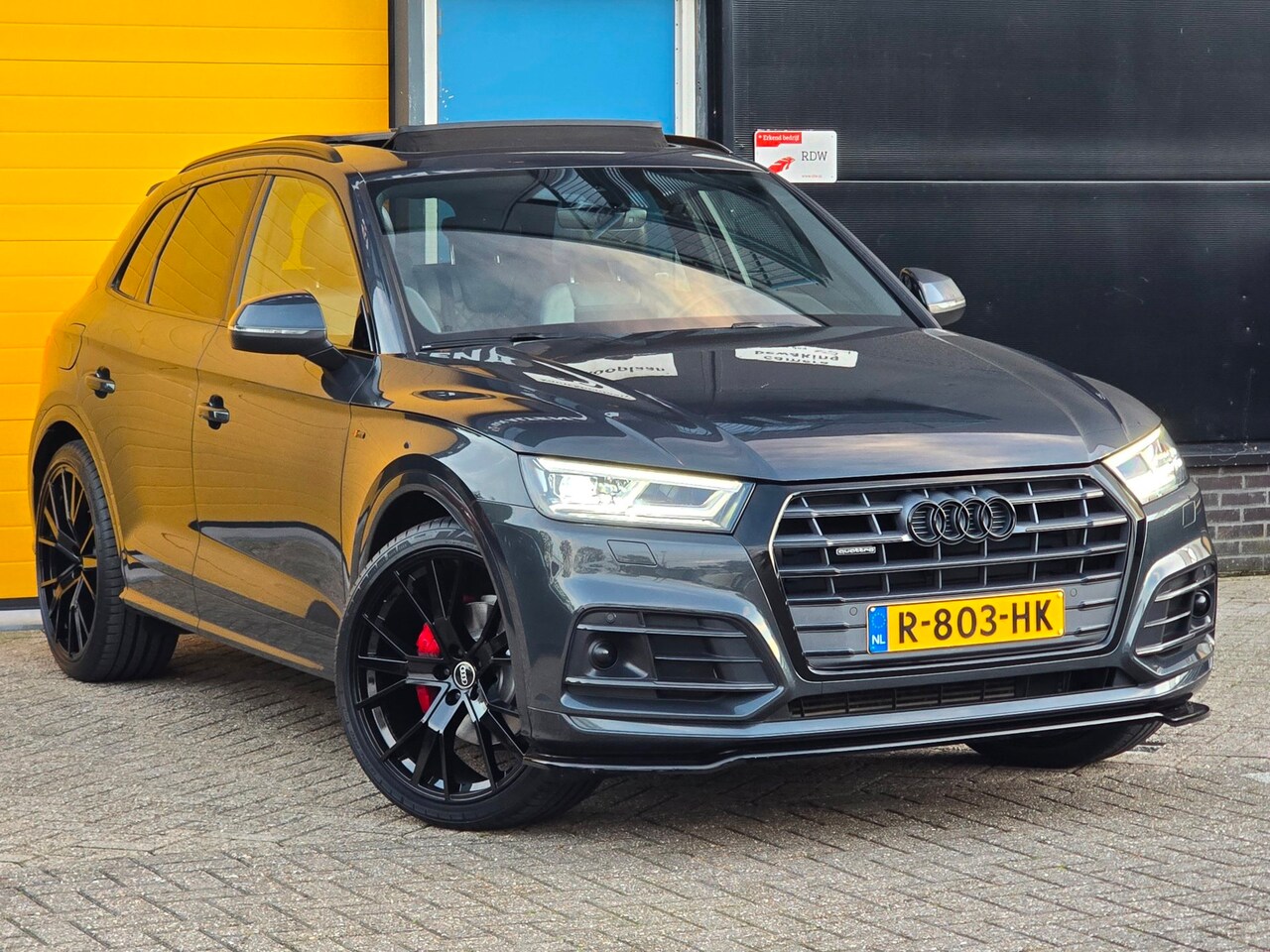 Audi Q5 - 2.0 TFSI Quattro Sport S Line Black Edition / Pano / Memory / Acc / Camera / B&O / Leder / - AutoWereld.nl