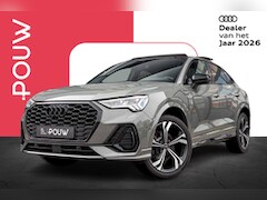 Audi Q3 Sportback - 45 TFSIe 245pk S Edition | SoH 94% | Panoramadak | Trekhaak | Sonos | Carbon