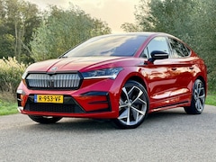 Skoda Enyaq Coupé iV - 80 RS 92%SOH Pano Dealer Onderhouden 21INCH Carplay Navi Stoel/Stuur verwarming NAP Vol in