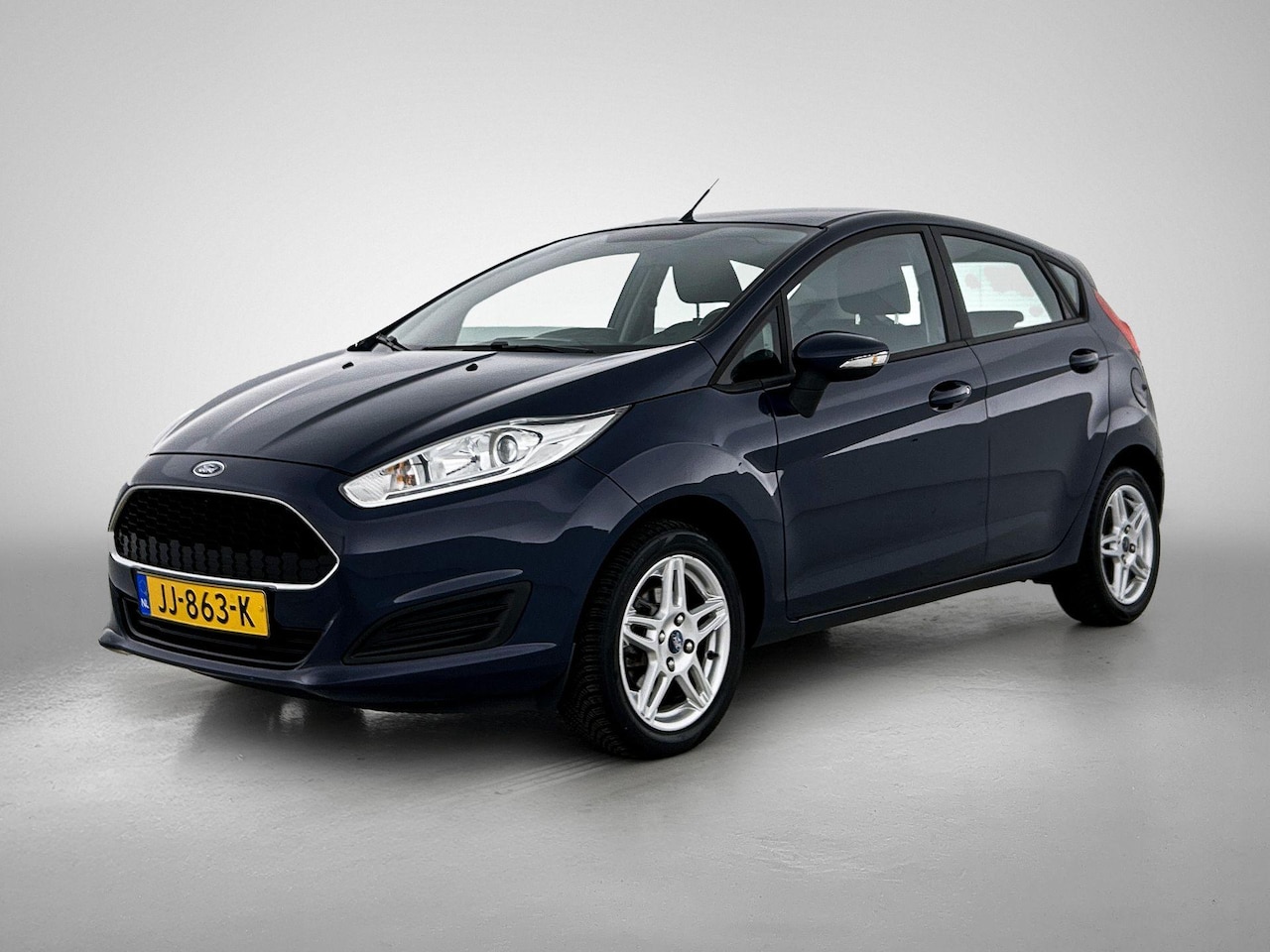 Ford Fiesta - 1.0 Style | Nieuwe distributieriem | Trekhaak | LMV | Cruise Control | Airco | Navi | Blue - AutoWereld.nl