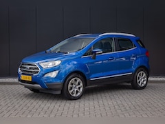 Ford EcoSport - 1.0 EcoBoost Titanium | All seazon banden | Trekhaak | Navigatie incl. bluetooth | Half le