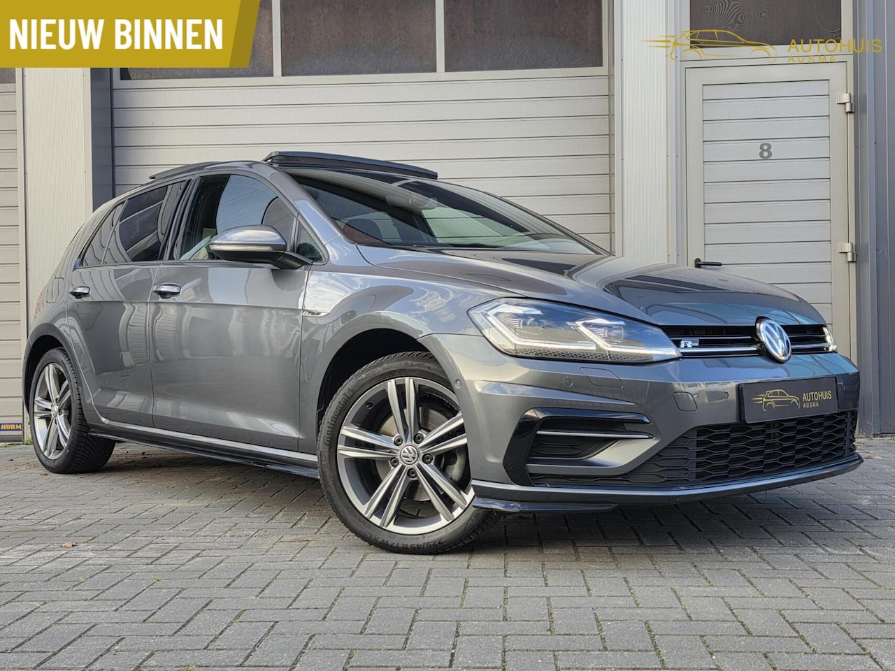 Volkswagen Golf - 1.5 TSI R-Line/Pano/Virtual/ACC/Leder/Dode/Lane/Camara/Navi/Keyless/ - AutoWereld.nl