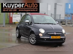 Fiat 500 C - 0.9 TwinAir Lounge AUTOMAAT nap CABRIO airco LEDER PARKEERSENSOREN