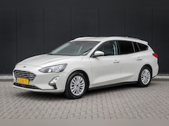 Ford Focus Wagon - 1.0 EcoBoost Titanium Automaat | 100% dealer o.h. | Adaptieve cruise | Trekhaak | Winter-p