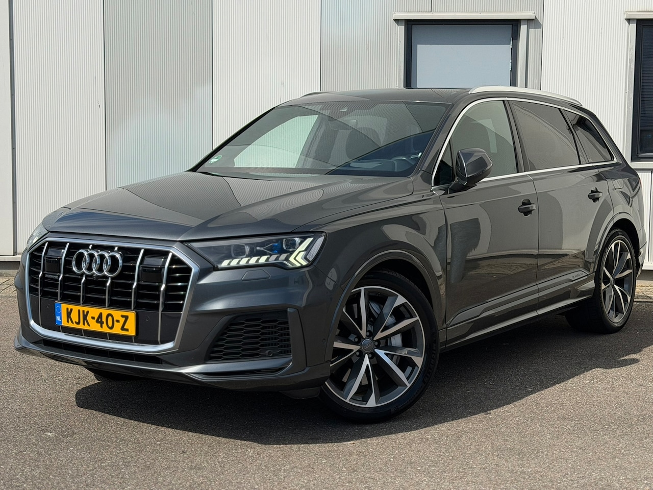 Audi Q7 - 55 TFSI e Quattro S Line|Matrix|BOSE|HUD|Luchtvering|Carplay|360|381pk! - AutoWereld.nl