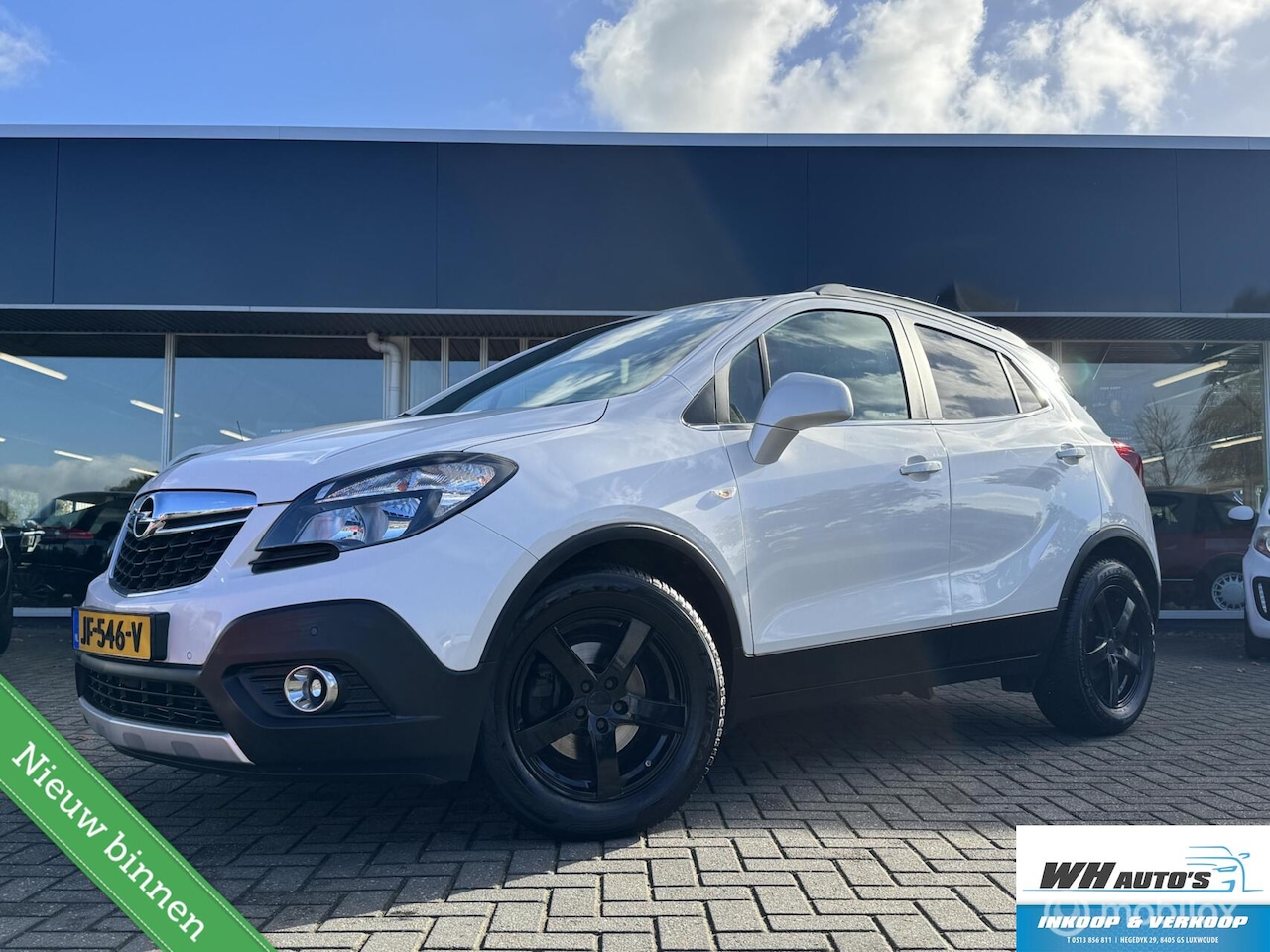 Opel Mokka - 1.4 T Innovation nette auto! Parelmoer wit - AutoWereld.nl