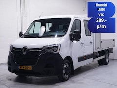 Renault Master - 2.3 dCi 145 pk Pick Up / Open Laadbak 6-Zits Airco, Trekhaak 3.500 kg, LxBxH 245x208x38 cm