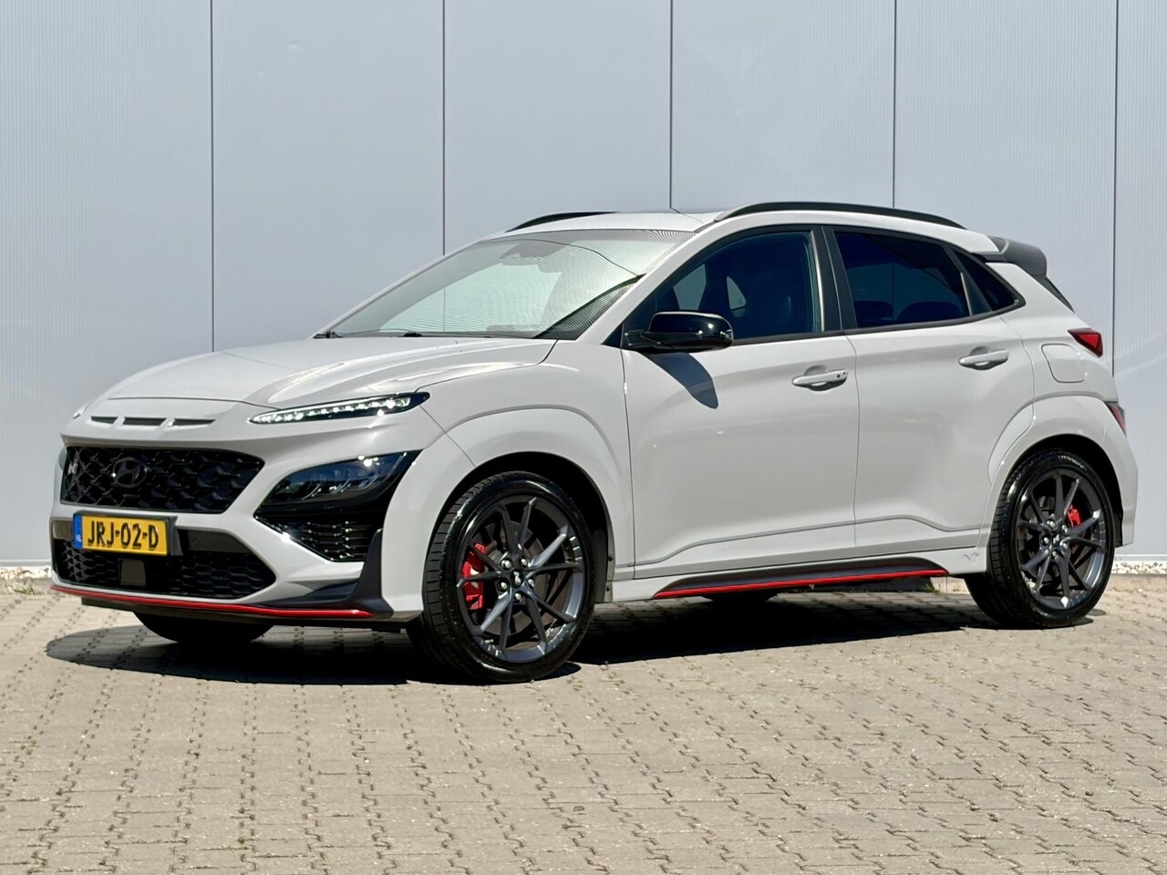 Hyundai Kona - 2.0 T-GDI N Performance 280pk DCT8 / Cyber Grey / Fabrieksgarantie tot 04/2027 / Trekhaak - AutoWereld.nl