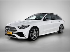 Mercedes-Benz C-klasse Estate - 300 e AMG Plug-In Hybride AMG Line | Night Pakket | Panorama Schuif-Kanteldak | Trekhaak |