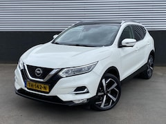 Nissan Qashqai - 1.2 Tekna Automaat, Trekhaak, Panoramadak, 360" Camera, Stoelverwarming, Navigatie, PDC