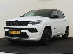 Jeep Compass - 4xe 240PK Plug-in Hybrid Electric S Stoel en stuurverwarming | Parkeerhulp | Leder | Camer