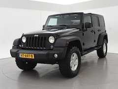 Jeep Wrangler - 2.8 CRD 200 PK SPORT AUT. 4X4 GRIJS KENTEKEN *MARGE* + TREKHAAK