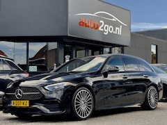 Mercedes-Benz C-klasse Estate - 200 AUT9 AMG-LINE PANODAK LEDER NAVI CAMERA DIGI-DASH APPLE-CARPLAY LED LMV PDC