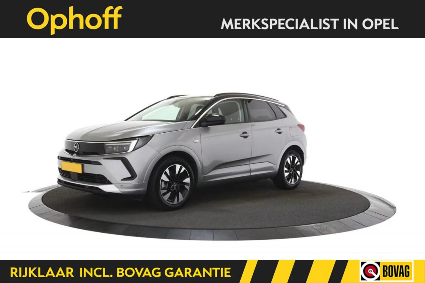 Opel Grandland - 1.6 Turbo Plug-in Hybrid Elegance / Leer / Camera / Winterpakket / Elektrische achterklep - AutoWereld.nl