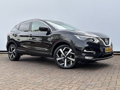 Nissan Qashqai - 1.3 DIG-T Tekna Automaat 360° Pano Leer Stoelverw Orig.NL