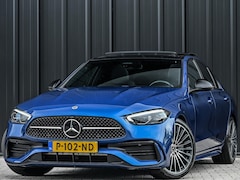 Mercedes-Benz C-klasse - 180 AMG Line | NL-Auto | Panoramadak | Night-Pakket | Ambiance Interieur | Camera | Elektr