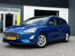 Ford Focus Wagon - 1.0 EcoBoost Hybrid Titanium X Business | Panoramadak | Elektrische Achterklep | Achteruit