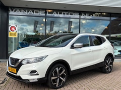 Nissan Qashqai - 1.2 Tekna + Aut. Panorama Leer 360 Camera Elek.Stoelen Trekhaak Dealeronderhouden