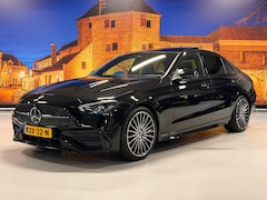 Mercedes-Benz C-klasse - 180 AMG Line Aut Panodak 360 Camera Leer