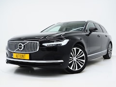 Volvo V90 - 2.0 T6 Plug-in hybrid AWD Long Range | Leder | Pilot Assist | Keyless | Dodehoek | Memory