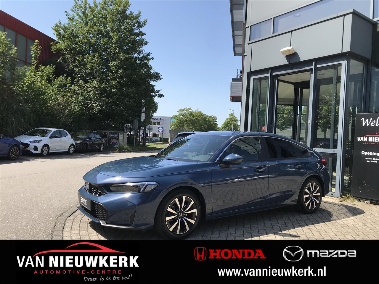 Honda Civic - 2.0 HYBRID 184PK eCVT Elegance - AutoWereld.nl