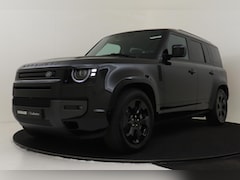 Land Rover Defender 110 - 2.0 P300e 110 X-DYNAMIC SE SANTORINI BLACK|PANO.DAK|TREKHAAK|20"|COLD CLIMATE PACK|STOELVE