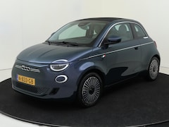 Fiat 500 C - La Prima 42 kWh Cabrio | ACHTERUITRIJCAMERA | STOELVERWARMING | APPLE CARPLAY - ANDROID AU