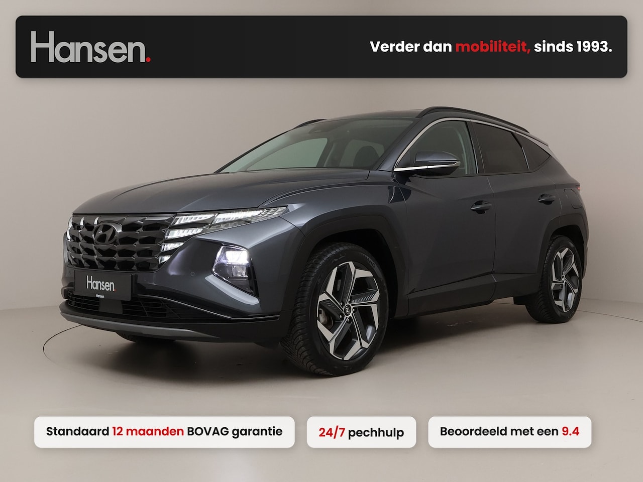 Hyundai Tucson - 1.6 T-GDI PHEV Comfort 4WD I Adaptive Cruise I Stoel- en Stuuverwarming I CarPlay I Keyles - AutoWereld.nl