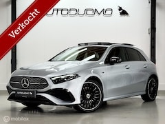 Mercedes-Benz A-klasse - 250e AMG | Burmester | Pano | Memory | Beam | 360+ | Vol. Leer | 19" | Stoel- & stuurverwa