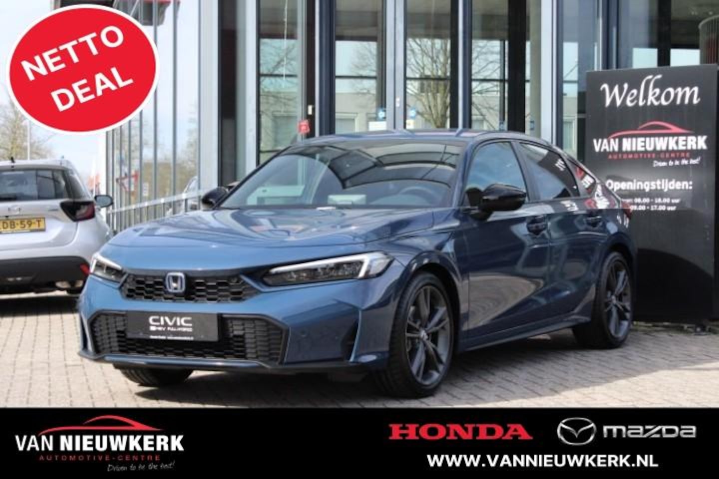 Honda Civic - 2.0 E:HEV Automaat Sport | Netto Deal | 8 Jaar Garantie - AutoWereld.nl