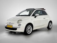 Fiat 500 C - 1.2 Lounge | lage Km stand | open dak