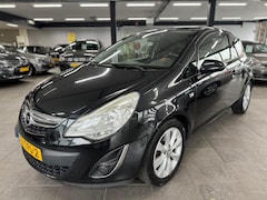 Opel Corsa - 1.4-16V Anniversary Edition navigatie half leer airco cruise controle lm-velgen lux uitvoe