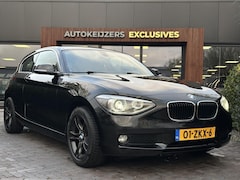 BMW 1-serie - 114i Business+ Leder Navi Parkeersensoren Mistlampen Cruise control 16"L.M