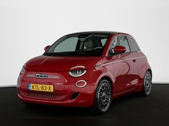 Fiat 500 - 3+1 La Prima 42 kWh Panoramadak Stoelverwarming Camera Apple CarPlay